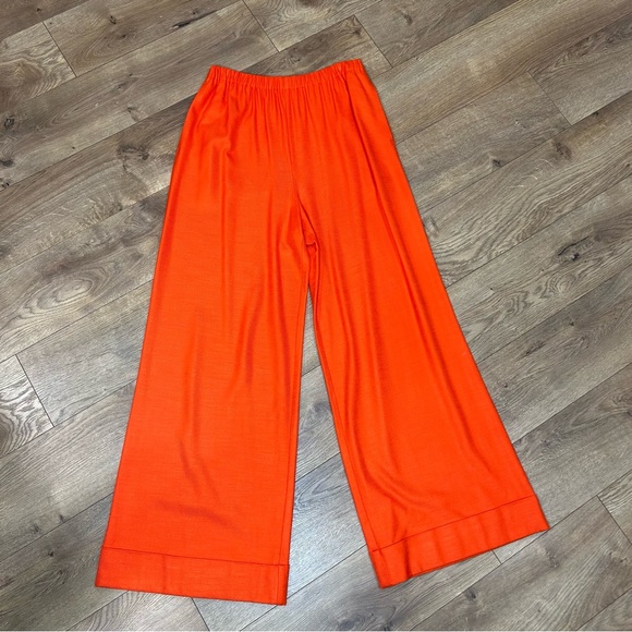 Trina Turk Pants - Trina Turk - Orange wide leg pants - Size 6